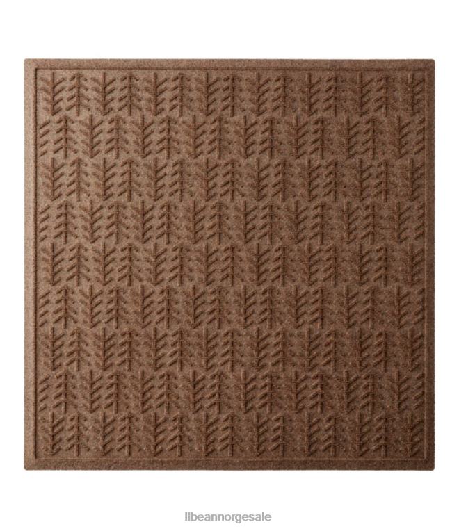 unisex everyspace resirkulerte waterhog mat firkantede trær 24VDH2599 L.L.Bean hjem varer brun