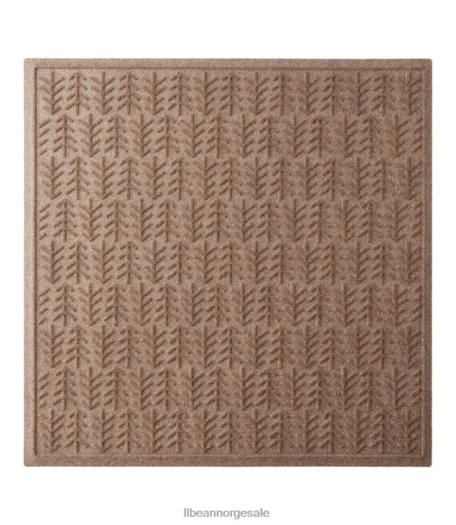 unisex everyspace resirkulerte waterhog mat firkantede trær 24VDH4405 L.L.Bean hjem varer kamel
