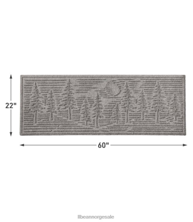 unisex everyspace resirkulerte waterhog runner furutrær 24VDH6347 L.L.Bean hjem varer mellomgrå