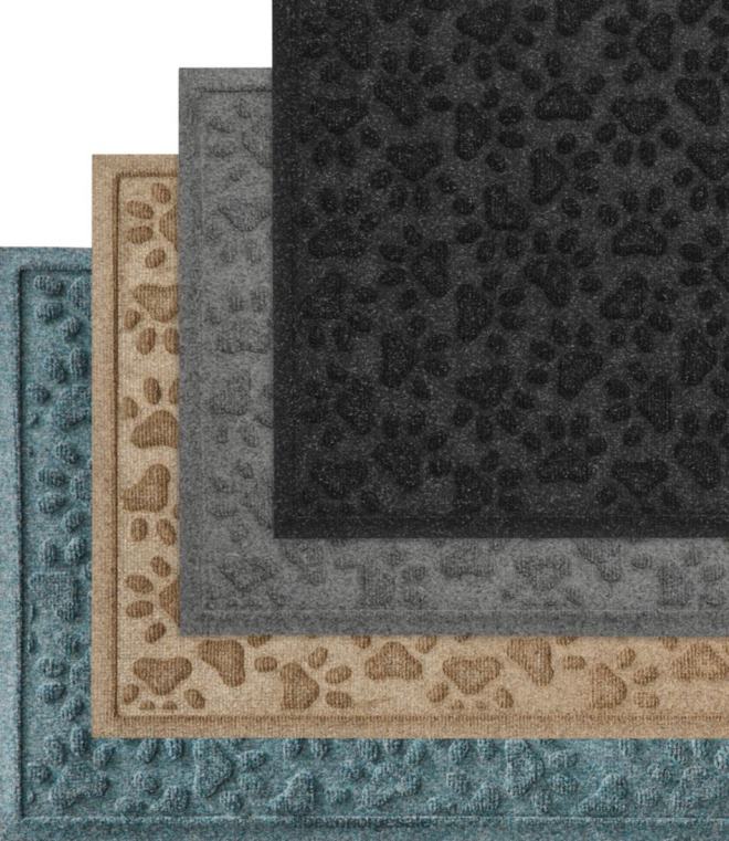 unisex resirkulert waterhog hundematte spredt poter 24VDH6141 L.L.Bean hjem varer mellomgrå