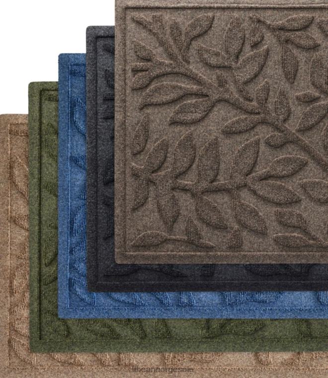 unisex tungvekts resirkulert vannsvinmatte løper skogblad 24VDH4414 L.L.Bean hjem varer kaki