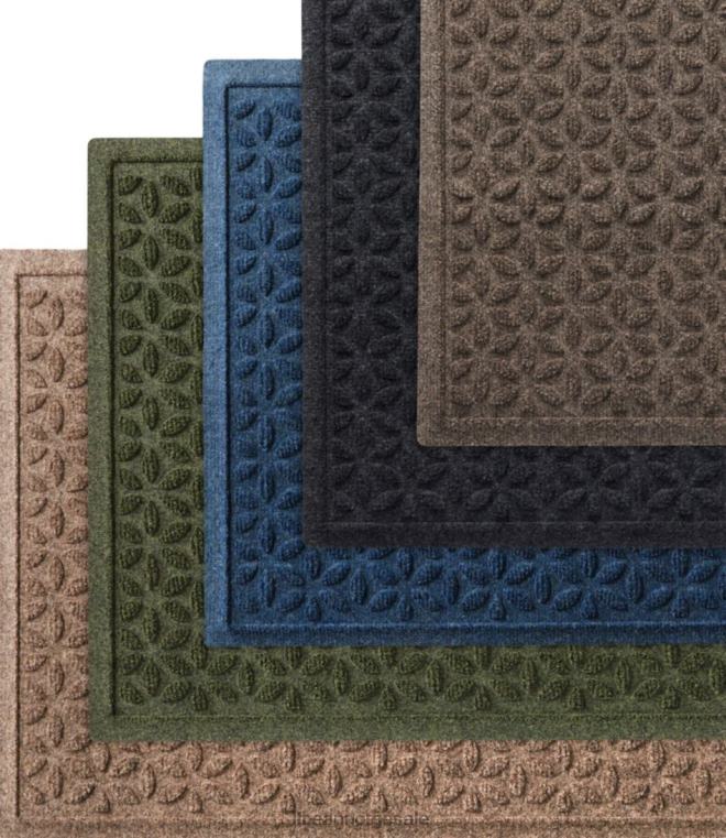 unisex tungvekts resirkulerte vannsvin dørmatte blomstrende sirkler 24VDH2530 L.L.Bean hjem varer måneskinnsblå