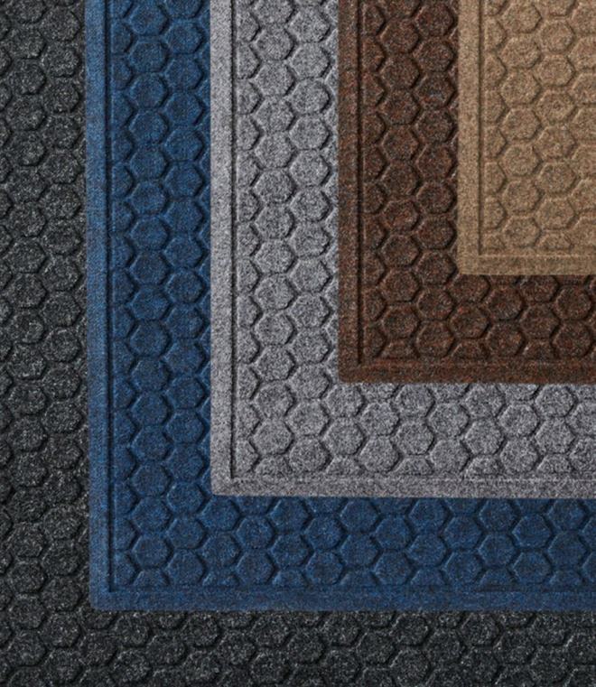 unisex vaskbar waterhog dørmatte honeycomb 24VDH5522 L.L.Bean hjem varer mørke blå