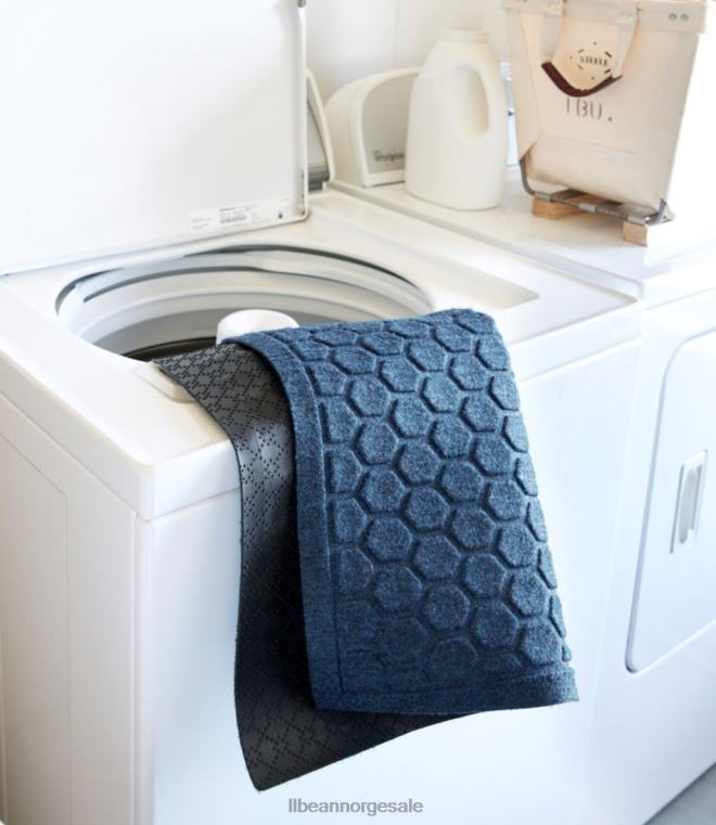 unisex vaskbar waterhog dørmatte honeycomb 24VDH5522 L.L.Bean hjem varer mørke blå