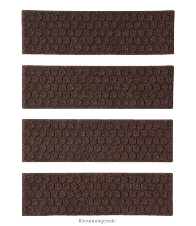 unisex vaskbar waterhog matte sett med fire 24VDH6362 L.L.Bean hjem varer mørkebrun