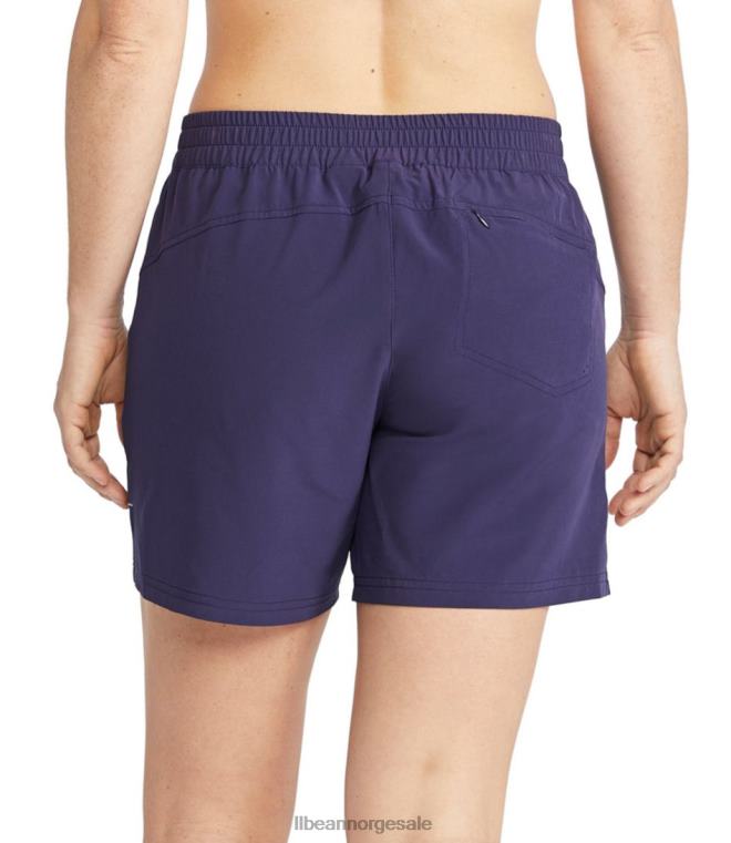 kvinner stretch upf shorts 24VDH277 L.L.Bean klær strand glass
