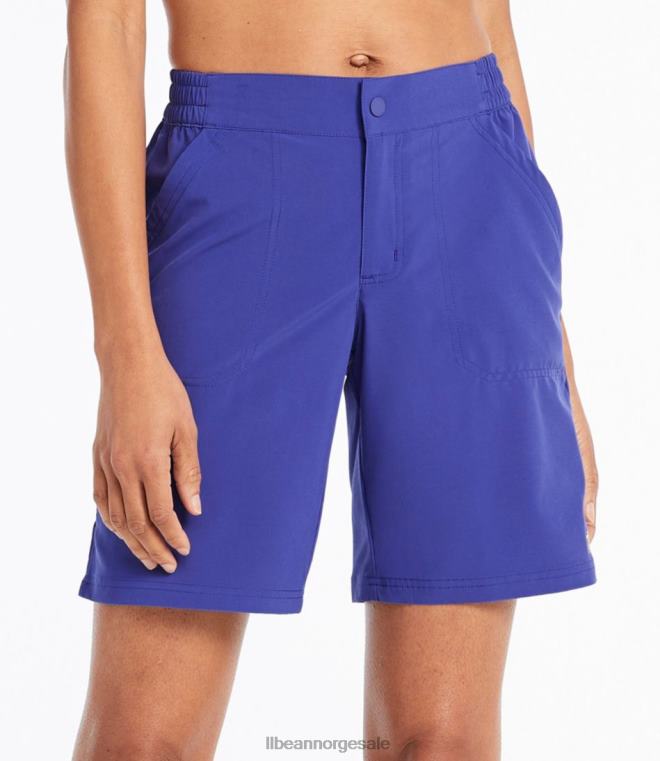 kvinner stretch upf shorts 24VDH3115 L.L.Bean klær kobolt