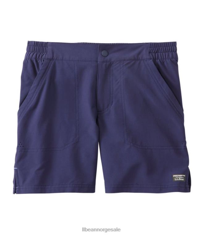 kvinner stretch upf shorts 24VDH3166 L.L.Bean klær kobolt