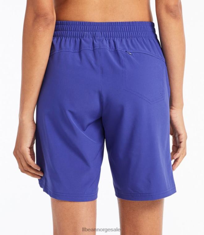 kvinner stretch upf shorts 24VDH5774 L.L.Bean klær mørkeste marine