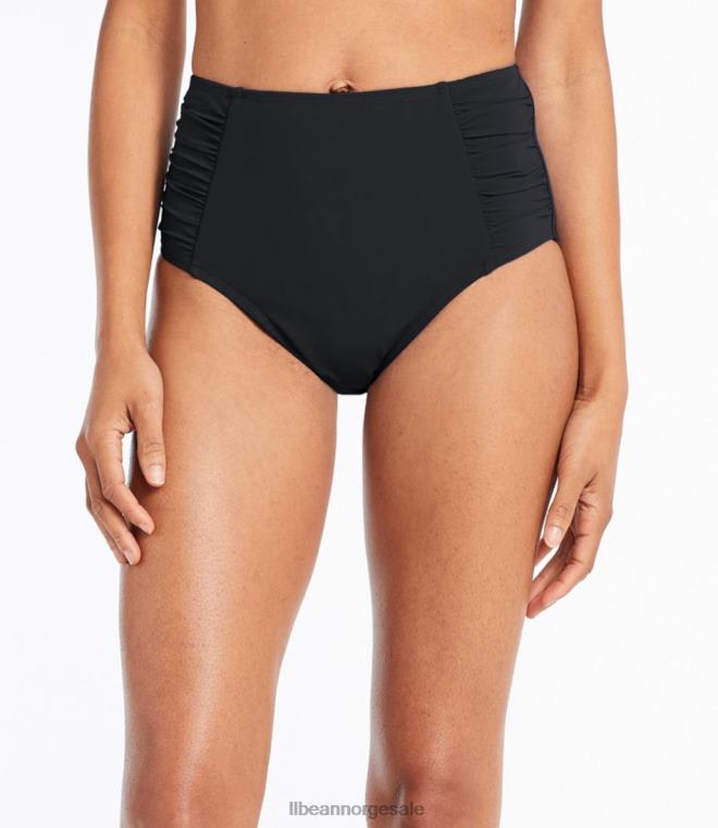 kvinner forme badetøy 24VDH3153 L.L.Bean klær svart