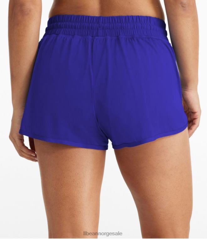 kvinner upf 50+ strikkeshorts 24VDH4814 L.L.Bean klær mørkeste marine