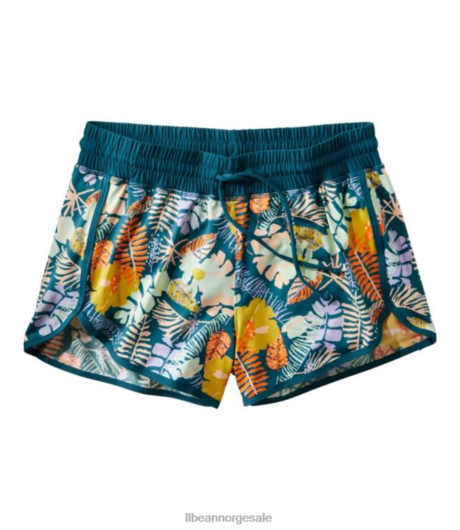 kvinner upf 50+ strikkeshorts 24VDH486 L.L.Bean klær flere håndflater