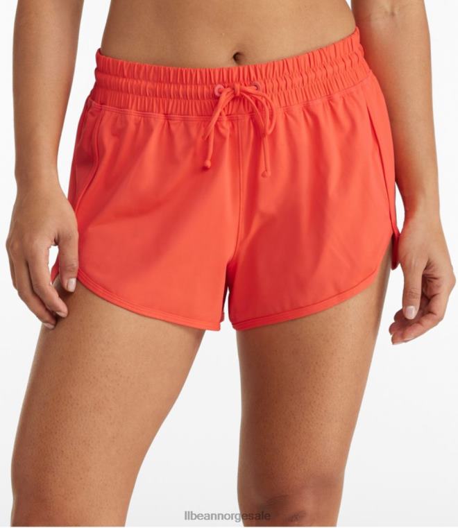 kvinner upf 50+ strikkeshorts 24VDH5845 L.L.Bean klær varme koraller