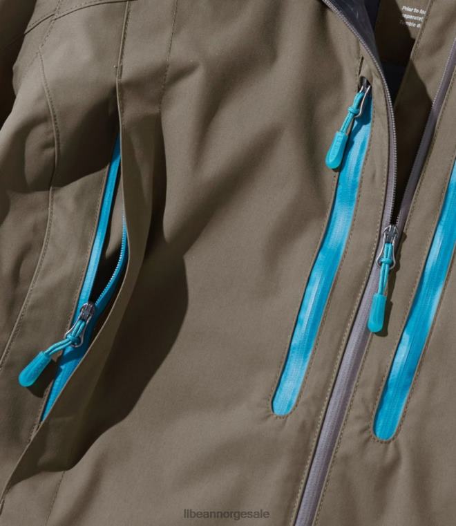 kvinner emerger ii vadejakke 24VDH897 L.L.Bean fiske aske