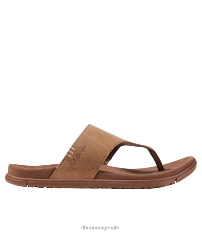 kvinner gå hvor som helst flip-flops 24VDH1025 L.L.Bean fottøy honning brun