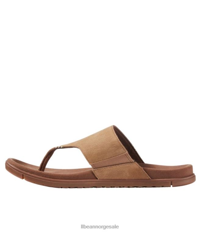 kvinner gå hvor som helst flip-flops 24VDH1025 L.L.Bean fottøy honning brun