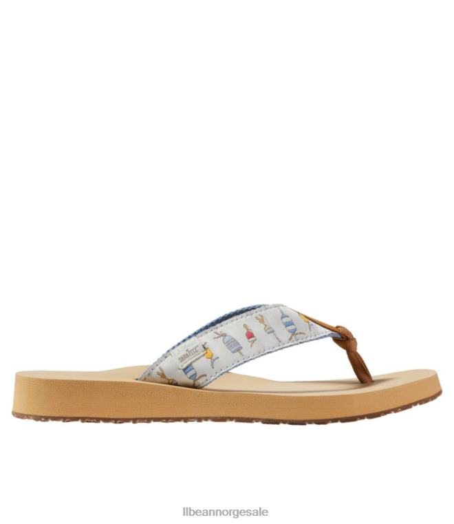 kvinner maine isle flip-flops 24VDH1008 L.L.Bean fottøy bøye