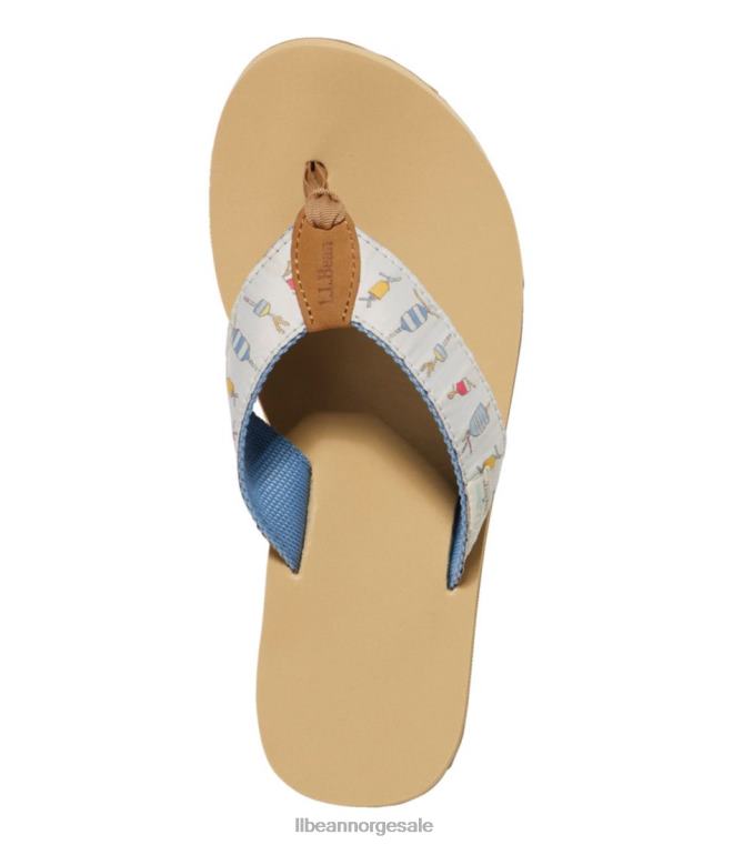 kvinner maine isle flip-flops 24VDH1008 L.L.Bean fottøy bøye