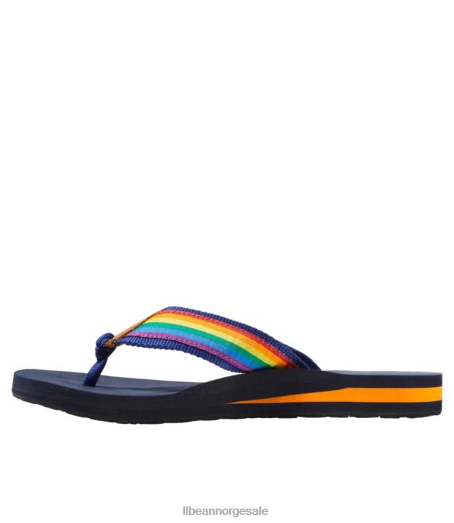 kvinner originale maine isle flip-flops 24VDH6694 L.L.Bean fottøy øyenstikker/furu