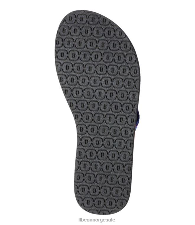 kvinner originale maine isle flip-flops 24VDH960 L.L.Bean fottøy glør/lemonade