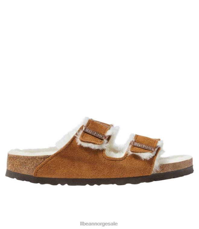 kvinner birkenstock arizona sandaler 24VDH3839 L.L.Bean fottøy mink/naturlig