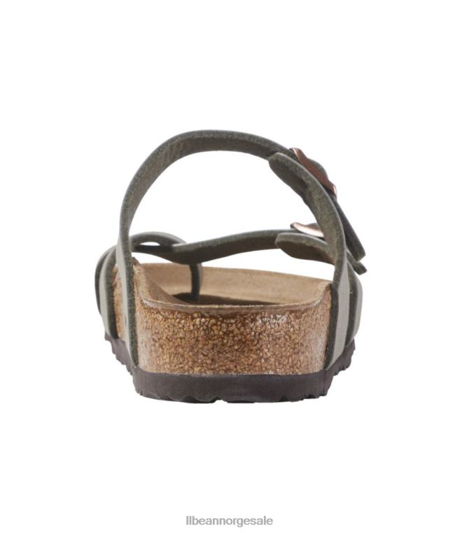 kvinner birkenstock mayari birkibuc sandaler 24VDH1086 L.L.Bean fottøy stein