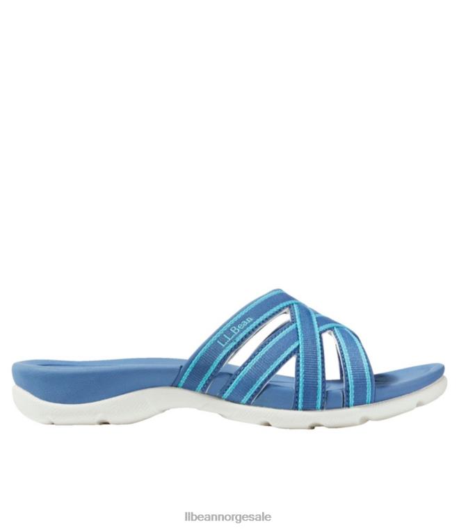 kvinner boothbay glidesandaler 24VDH3755 L.L.Bean fottøy marine blå