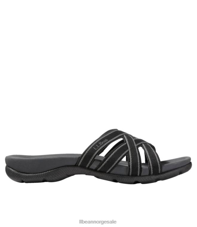 kvinner boothbay glidesandaler 24VDH6101 L.L.Bean fottøy svart