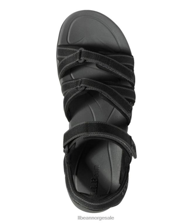 kvinner boothbay sandaler 24VDH3743 L.L.Bean fottøy svart