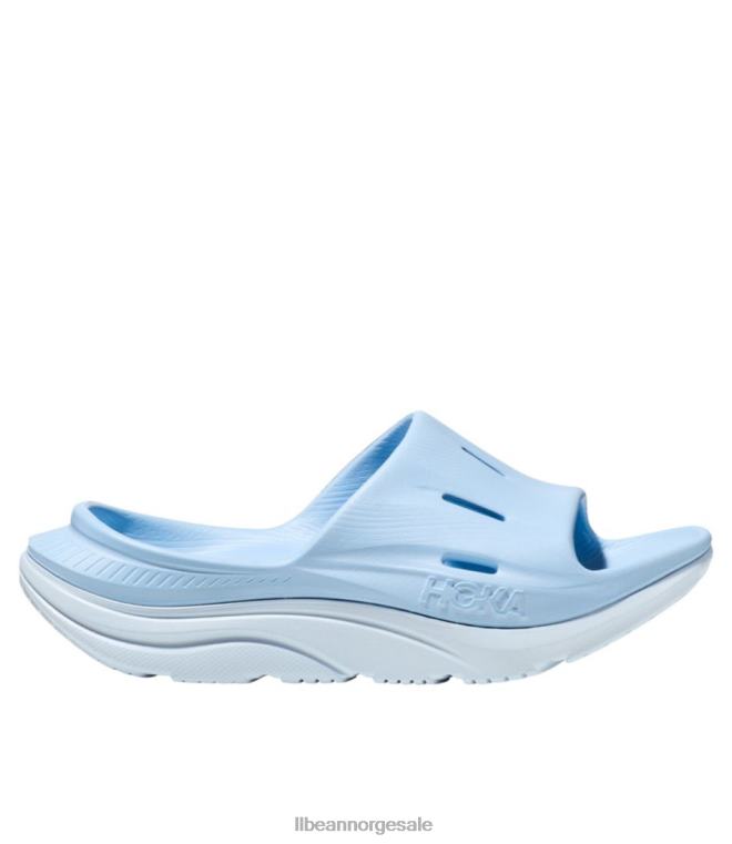 kvinner hoka ora recovery slides 3 24VDH5188 L.L.Bean fottøy isvann/luftblått
