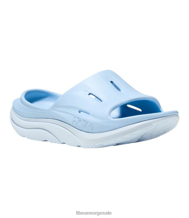 kvinner hoka ora recovery slides 3 24VDH5188 L.L.Bean fottøy isvann/luftblått