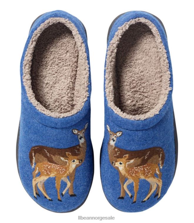 kvinner daggry skraper 24VDH957 L.L.Bean fottøy lett kobolt/doe