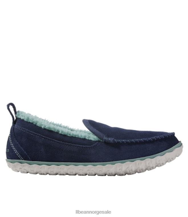 kvinner fjelltøfler 24VDH3722 L.L.Bean fottøy klassisk marine/sjøfuru