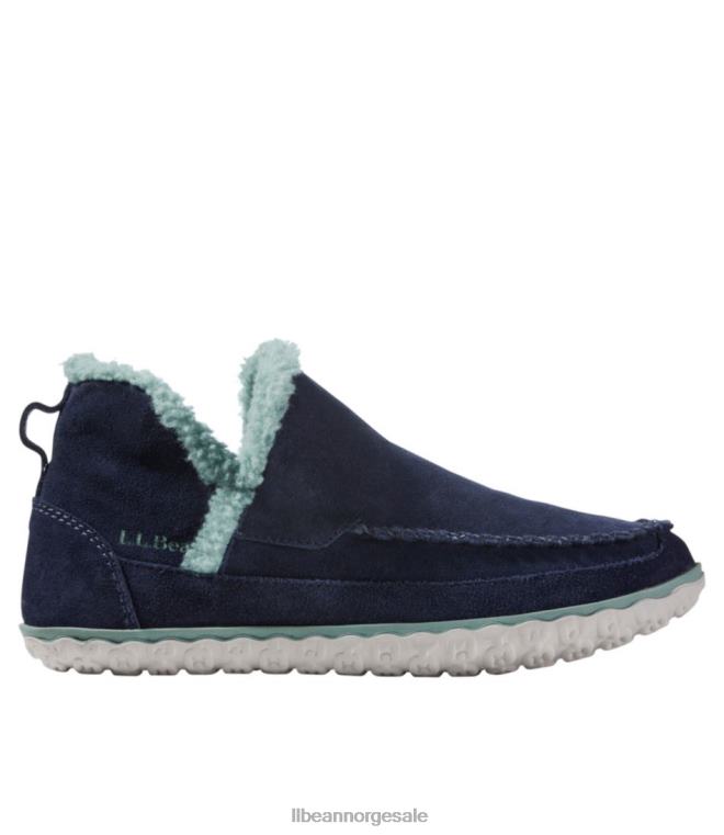 kvinner fjelltøfler 24VDH3733 L.L.Bean fottøy klassisk marine/sjøfuru