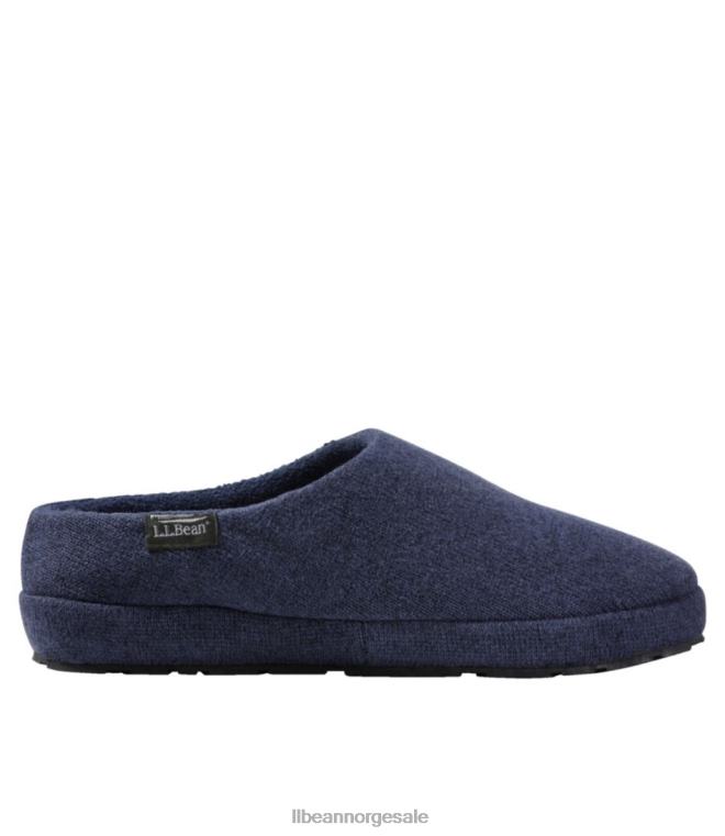 kvinner genser fleece tøffel slitasje 24VDH3718 L.L.Bean fottøy lys marine