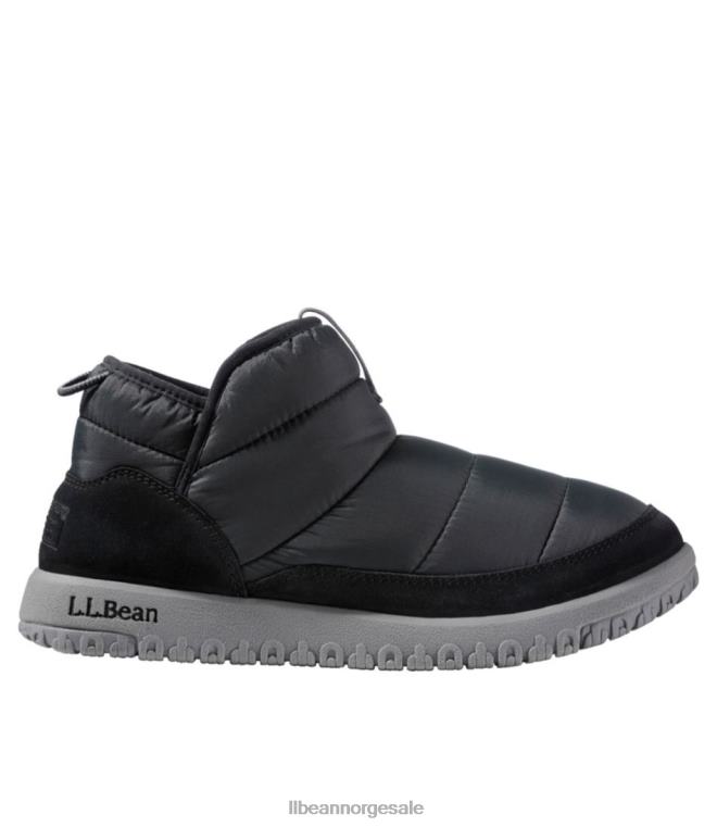 kvinner klassiske quiltede fjellsko 24VDH1024 L.L.Bean fottøy svart/jern