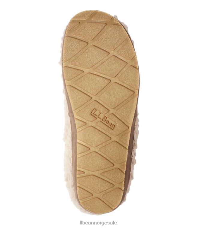 kvinner koselige tøffelsklier 24VDH1007 L.L.Bean fottøy lys marineblå/mørk plomme