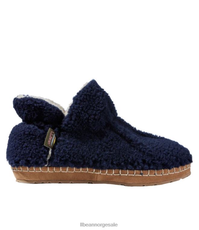 kvinner koselige tøffelsko 24VDH3745 L.L.Bean fottøy lys marine