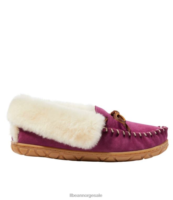 kvinner ond gode mokkasiner 24VDH7225 L.L.Bean fottøy bramble bær