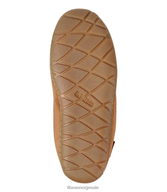 kvinner ond gode tøfler 24VDH5153 L.L.Bean fottøy sienna murstein