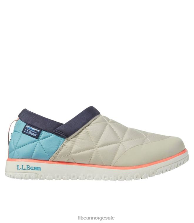 kvinner ultralette primaloft slip-ons 24VDH963 L.L.Bean fottøy tidevannssand/sjøblått