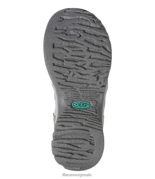 kvinner ivrige hviskesandaler 24VDH1077 L.L.Bean fottøy mellomgrå/påfuglgrønn