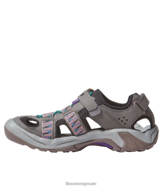 kvinner teva omnium sandaler 24VDH3797 L.L.Bean fottøy skifer