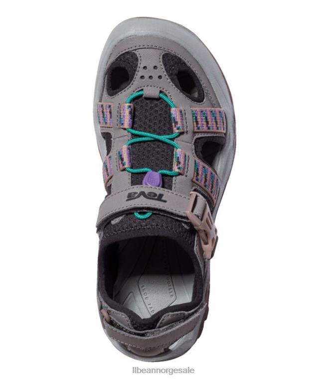 kvinner teva omnium sandaler 24VDH3797 L.L.Bean fottøy skifer