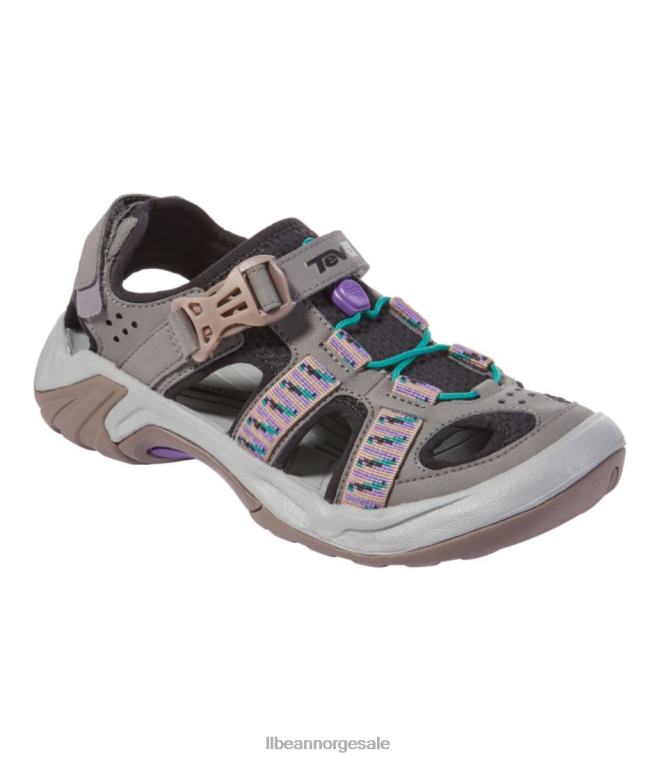 kvinner teva omnium sandaler 24VDH3797 L.L.Bean fottøy skifer