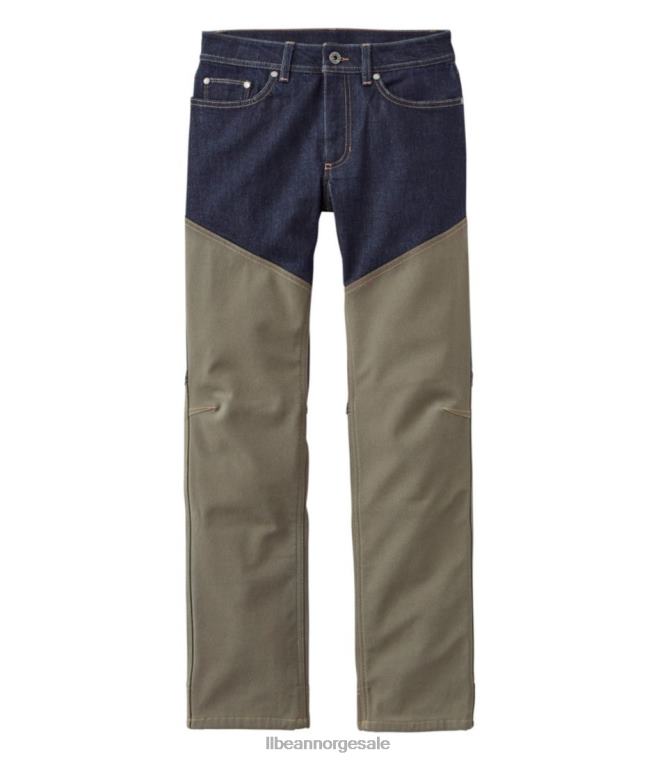 kvinner stretch briar jeans 24VDH1913 L.L.Bean utendørs utstyr mørk indigo/mørk ask
