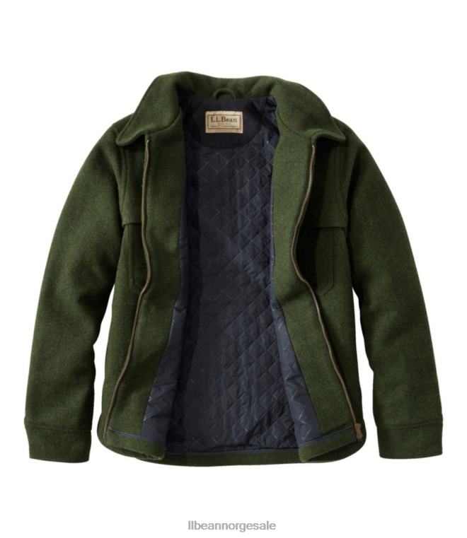 kvinner maine guide glidelås foran jac-skjorte med primaloft 24VDH190 L.L.Bean utendørs utstyr loden