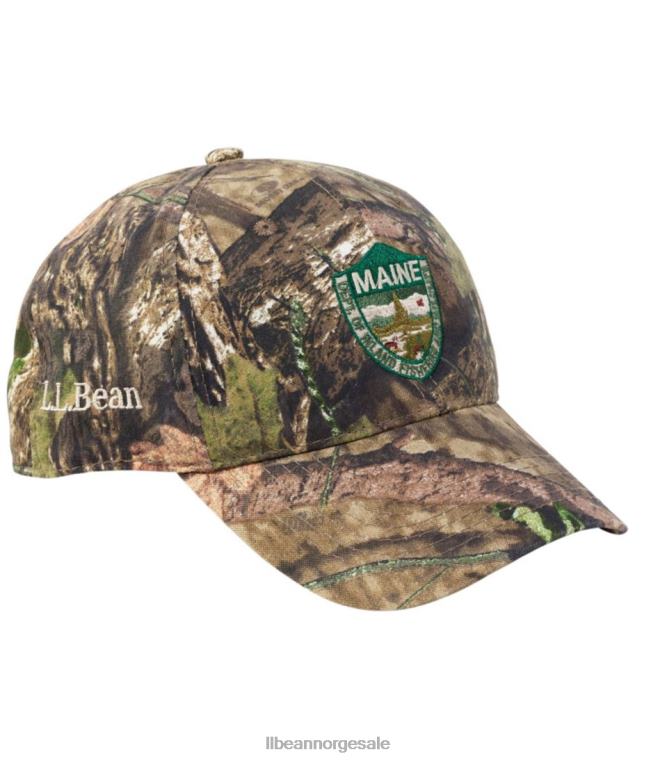 kvinner maine innlandsfiskeri og dyreliv kamuflasje baseballhatt 24VDH803 L.L.Bean utendørs utstyr mosegrodd eik oppbruddsland