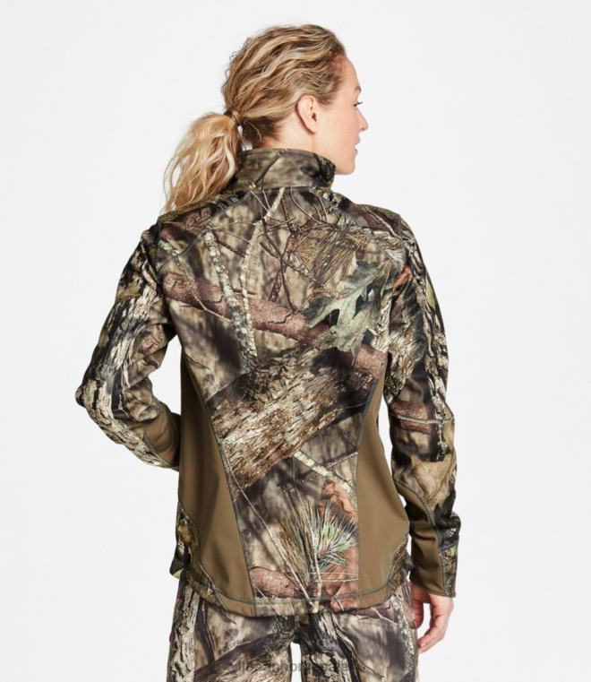 kvinner ridge runner softshell-jakke 24VDH942 L.L.Bean utendørs utstyr mosegrodd eik country dna
