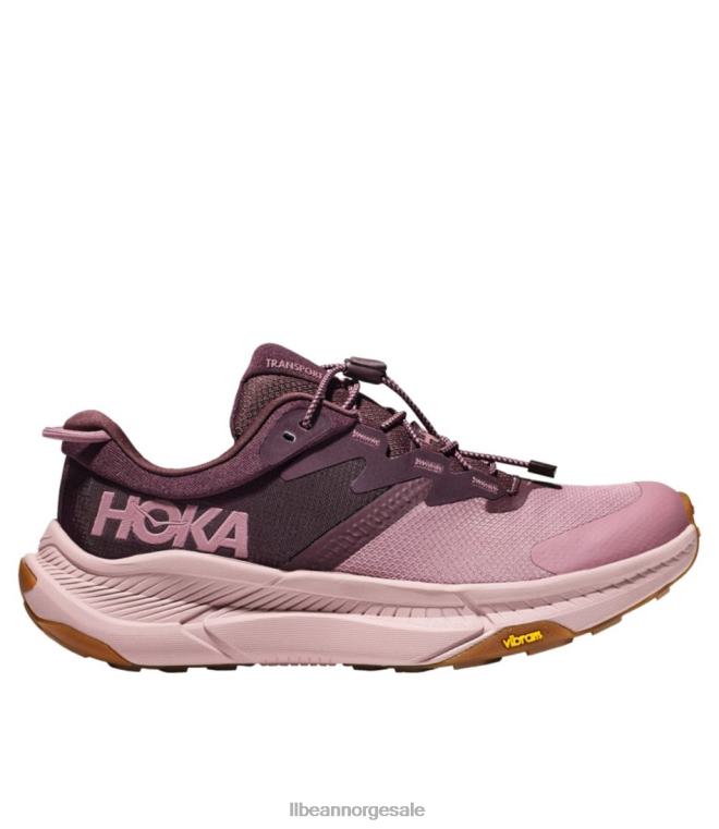 kvinner hoka transportsko 24VDH1018 L.L.Bean fottøy rosin/visst lilla